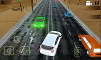 Stunt auto racing simulator : verkeer rijder Screen Shot 1