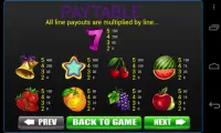 Classic 777 Fruit Slots -Vegas Casino Slot Machine Screen Shot 2