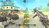 Fire game - gun battle strike Screen Shot 4