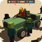 Online Craft Battle Royale.Zombie survive.io