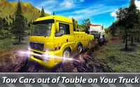 Tow Truck Emergency Simulator: offroad and city! Screen Shot 0