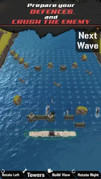 Dawn Uprising: Battle Ship Defense Screen Shot 1
