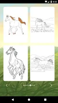 Horse Coloring Pages Screen Shot 5