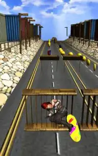 Street Skateboard Skater Bus Rush Screen Shot 11