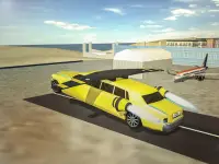 Flying Limo Car Simulator Screen Shot 7