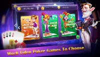 video poker - casino card game Screen Shot 0