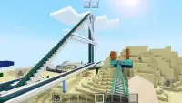 Water Park Minecraft Fun Water Slides Adventure Screen Shot 2