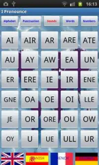 Pronunciation of 4 Languages Screen Shot 3
