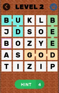 Words Game Screen Shot 2