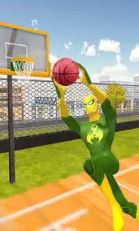 SuperHero Real Basketball Stars Screen Shot 2