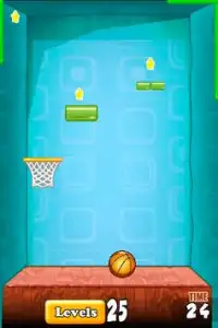 pull the ball - Obstacle free throw basket Screen Shot 3