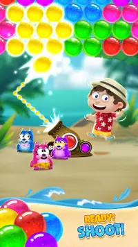 Bubble Shooter: Beach Pop Game Screen Shot 4