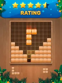 Wooden 100 Block Puzzle - Classic Wood Brain Game Screen Shot 4