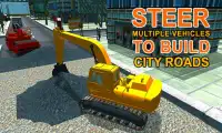 Stadt Straßenbau sim Screen Shot 0