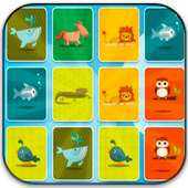 Educational Games - Animal Memory match