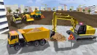 New City Road Construction 3D Game - Build City Screen Shot 0