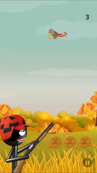 Stickman Turkey Hunter Free Screen Shot 4