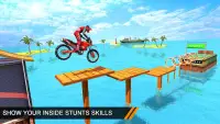 New Bike Stunt Race 3D : Top Motorcycle Games Screen Shot 3