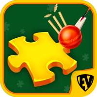 Cricket Players Jigsaw Puzzle