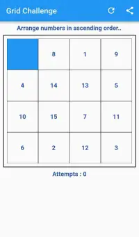 Grid Challenge: A Number board game Screen Shot 0