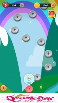 Bubble Shooter Princess Queen Castle Game Screen Shot 2