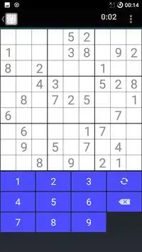 Sudoku oyunu Screen Shot 1