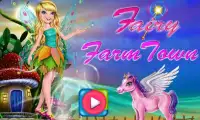 Fairy Farm Unicorn Girl Games Screen Shot 0