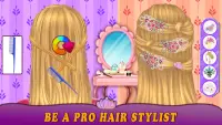 Fashion Hair Salon: Dress Up Spa Games Screen Shot 0