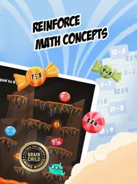 Monster Math 2 - لعبة مجانية Screen Shot 9