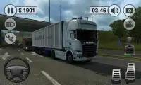 Grand Truck Driving Game - Euro Truck Sim 3D Screen Shot 3