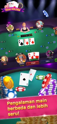 Texas Poker - Holdem Nesia Screen Shot 1