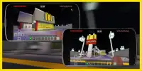 Aventura no mapa do McDonald's para Minecraft MCPE Screen Shot 2