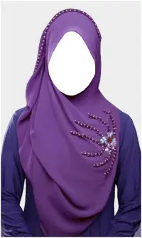 Hijab Women Photo Suit Screen Shot 0
