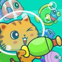 Игры о рыбалке-Fishing Games-Fisher Cat Saga!