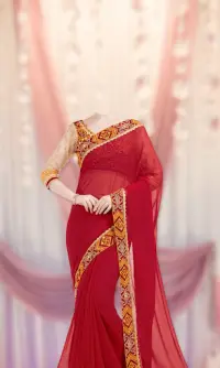Women Saree Photo Screen Shot 5