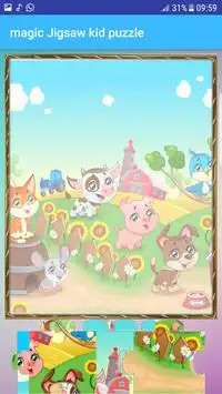 Magie Puzzle Kinder puzzle kostenlos Screen Shot 7