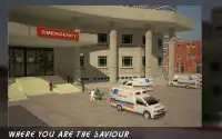 救急車のドライバーの3Dシミュレータ Screen Shot 10