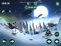 Snow Hill Bike Stunt Racing: Multiplayer Games Screen Shot 5