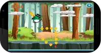 Flying Green Bird Adventure Screen Shot 4