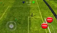 futebol em 3D jogo real Screen Shot 2
