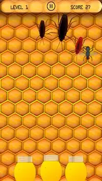 Honeycomb Defence - Bugs Smash Screen Shot 3