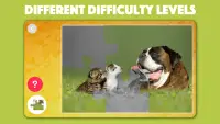 Dogs & Cats Puzzles for kids Screen Shot 3
