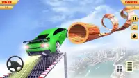 Impossible Xtreme Car Stunts: Sky High Tracks Sim Screen Shot 8