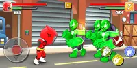 Power Street Fight Ninja Steel Screen Shot 1