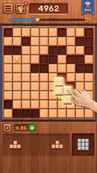 Woodagram - Classic Block Puzzle Game Screen Shot 2