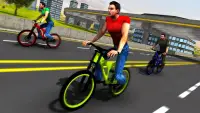 Dachu rowerów Stunt Rider 3D Screen Shot 17