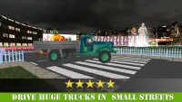 xe tải simulator - đêm Screen Shot 6