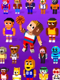 Blocky Basketball FreeStyle Screen Shot 14