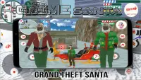 Santa Rush - Crime Christmas Santa Game Screen Shot 5