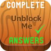 Guide & Answers of Unblock Me